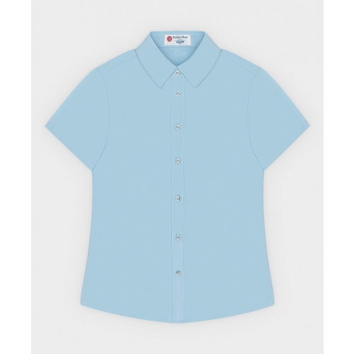 Рубашка детская Button Blue 222BBBS23051800 цв. голубой р. 170
