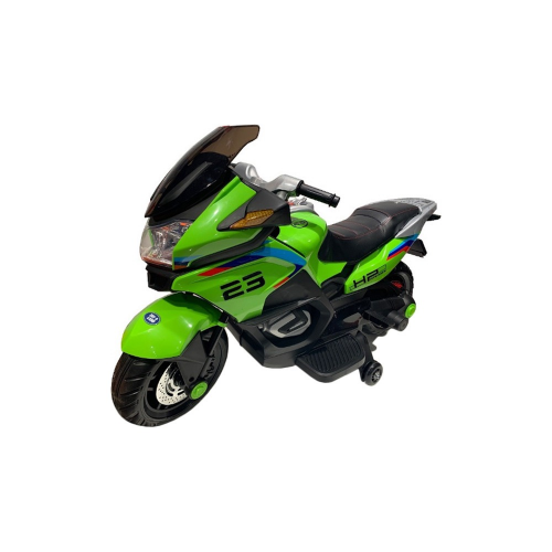 Мотоцикл ToyLand Moto New ХМХ 609, зеленый, свет и звук