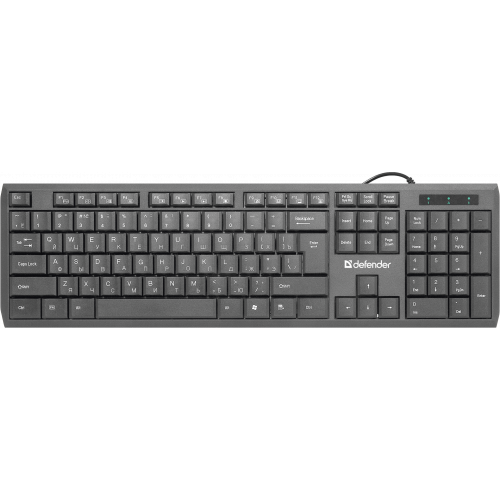 Клавиатура Defender OfficeMate SM-820 RU Black (45820)