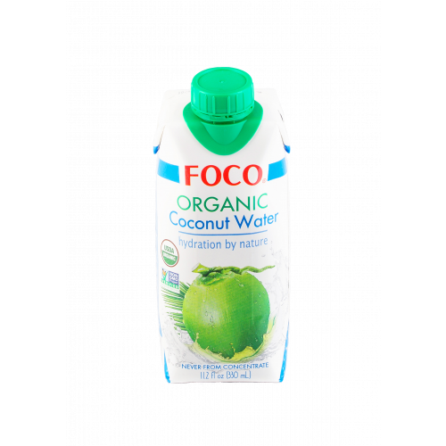Вода кокосовая органическая Foco 330 мл