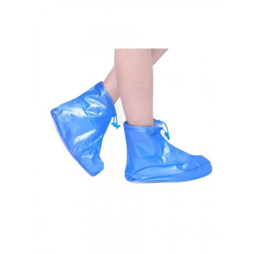 Защитные чехлы для обуви на замке синие L