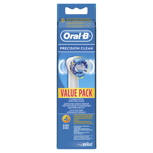 Насадка для зубной щетки Braun Oral-B EB-20 Precision Clean 4 шт