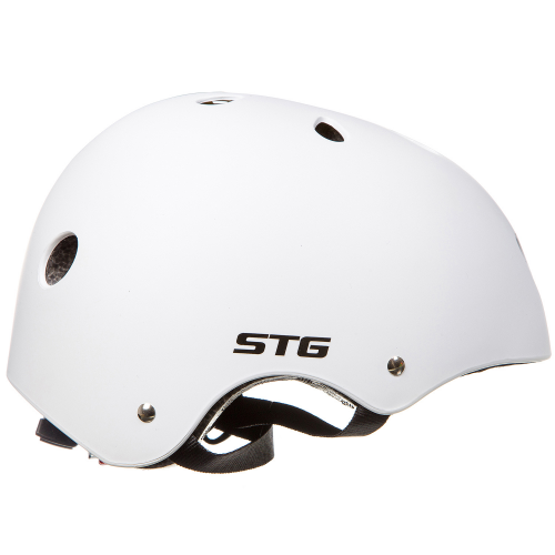 Велосипедный шлем STG MTV12, белый, S