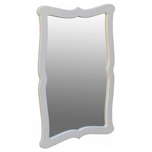 Зеркало настенное Мебелик П0001203 67х97 см, белый ясень