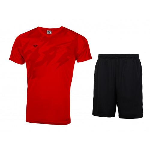 Спортивная форма футбольная AS4 A14 dark red/black, 46 RU
