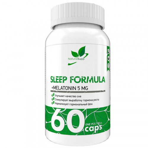 Добавка для сна NaturalSupp Sleep Formula 60 капсул