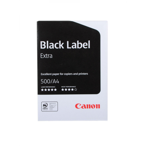 Бумага офисная Canon Black Label Extra A4 Класс B 500 Листов