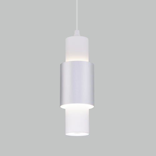 Подвесные светильники 50204/1 LED белый/матовое серебро Eurosvet