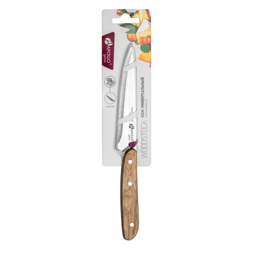 Нож универсальный APOLLO Genio "Woodstock" 11 см WDK-03