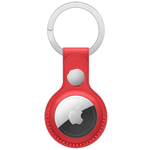 Чехол-брелок для метки AirTag Leather Key Ring - (PRODUCT)RED(MK103ZM/A)