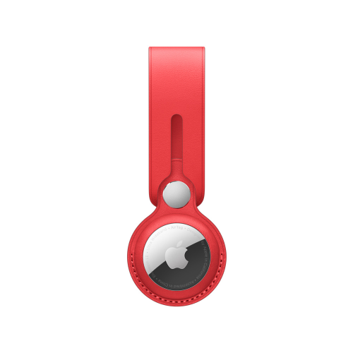 Брелок-подвеска Apple для AirTag Leather Loop - (PRODUCT) RED (MK0V3ZM/A)