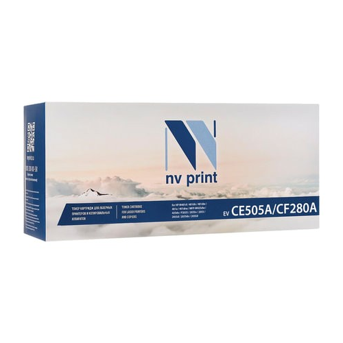 Картридж для лазерного принтера NV Print NV-CF280A/CE505A, черный, совместимый