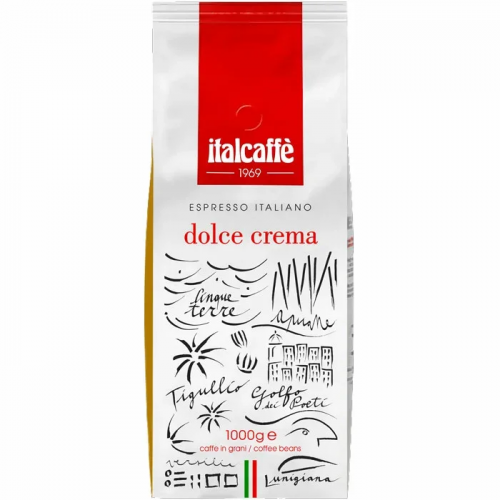 Кофе в зернах ITALCAFFE Dolce Crema, 1 кг
