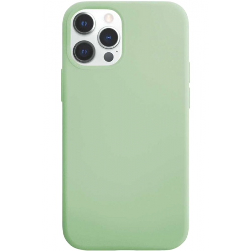 Чехол VLP Silicone Case, для Apple iPhone 12/12 Pro, светло-зеленый