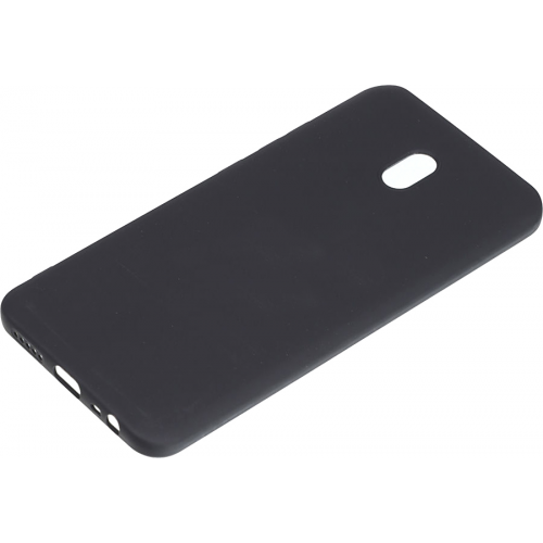 Чехол BORASCO для Xiaomi Redmi 8A, черный (матовый)