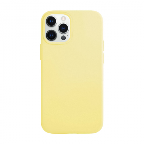 Чехол VLP Silicone Case, для Apple iPhone 12/12 Pro, желтый