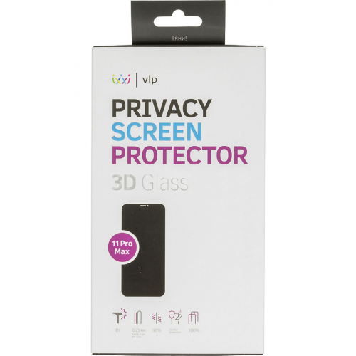 Пленка защиты информации для экрана VLP Privacy для Apple iPhone 11 Pro Max
