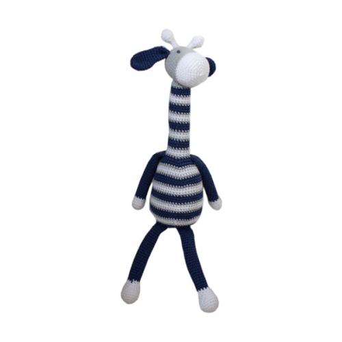 Амигуруми: Мягкая игрушка «Жирафик Майлз», набор для вязания, 10 × 4 × 14 см Арт Узор