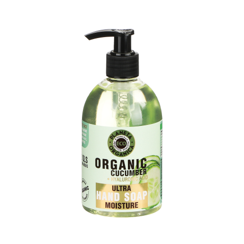 Мыло жидкое для рук Planeta Organica Увлажняющее Organic cucumber, 300 мл