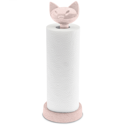 Держатель для бумажных полотенец miaou organic розовый Koziol