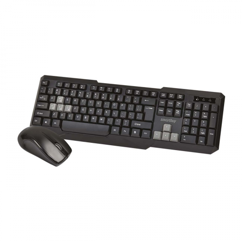 Комплект клавиатура и мышь SmartBuy ONE 230346AG Black/Grey (SBC-230346AG-KG)