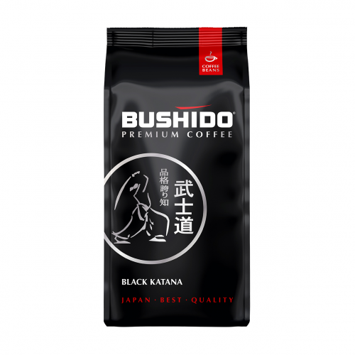Кофе BUSHIDO Black Katana в зернах 227г