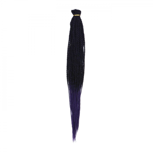 Сенегал твист, 55-60 см, 100 гр (CE), цвет фиолетовый(#Purple) 7364354