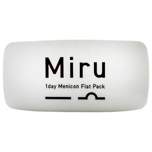 Контактные линзы Miru 1 day Menicon Flat Pack -4,00 30 шт