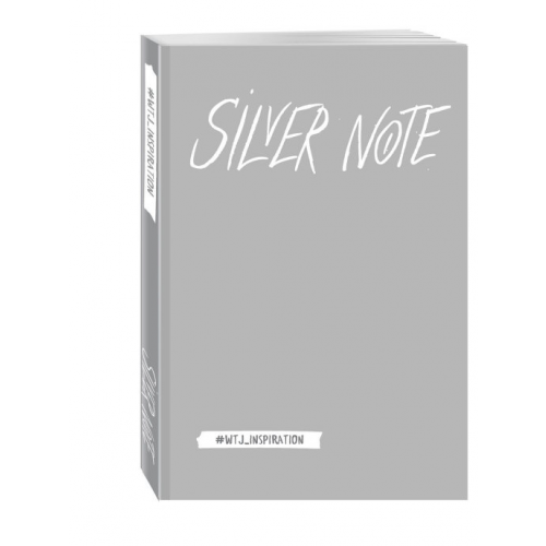 Креативный блокнот с серебряными страницами Silver Note (мягкая обложка)