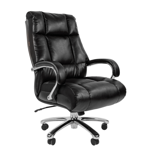 Кресло для руководителя Chairman 405 экокожа черный