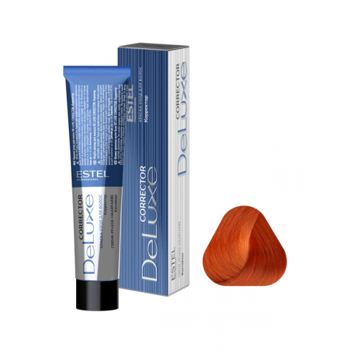 Краска для волос Estel Professional De Luxe 0/44 Оранжевый 60 мл