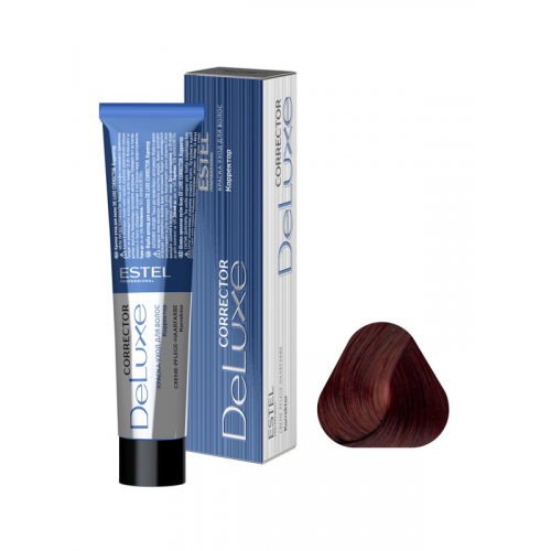 Краска для волос Estel Professional De Luxe 0/55 Красный 60 мл