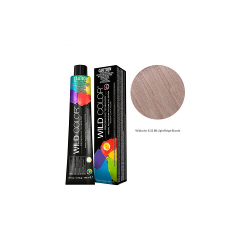 Wildcolor - Стойкая крем-краска Permanent Hair Color 8N/W Светлый блонд 180 мл