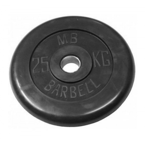 Диск для штанги MB Barbell PltB 25 кг, 26 мм