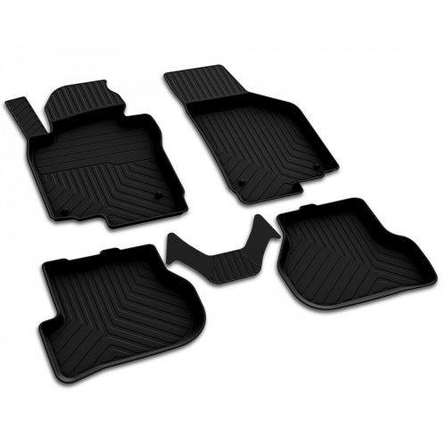 Коврики салона SEINTEX с высоким бортом для Volkswagen Golf 5 2003-2009 № 82293
