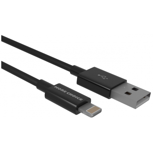 Кабель More Choice Smart USB 2.4A для Lightning 8-pin K42Si ТРЕ 1м
