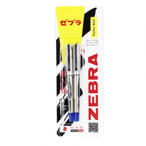 Ручка-роллер Zebra Zeb-roller Ax7 синий 2 шт