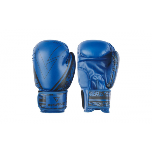 Ice Blade Перчатки боксерские ODIN, ПУ, синий, 8 oz
