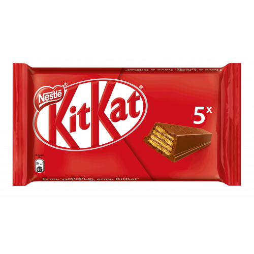 Батончик Nestle Kitkat шоколадный с хрустящей вафлей 29 г 5 штук