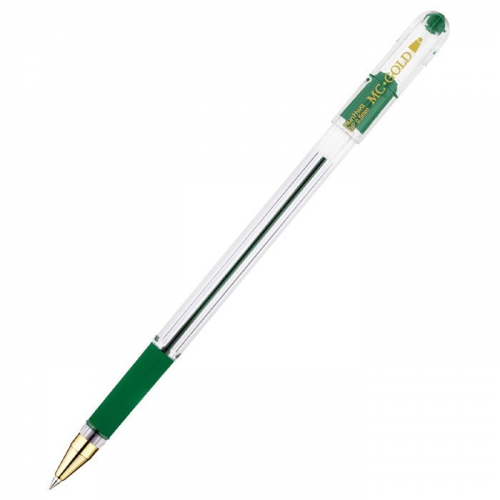 Ручка шариковая Сервисторг Munhwa MC Gold/зел, зеленая, 0,5 мм, 1 шт