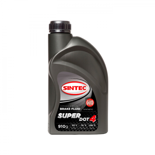 Тормозная жидкость Sintec SUPER DOT-4 tk 250 С 800735, 910г