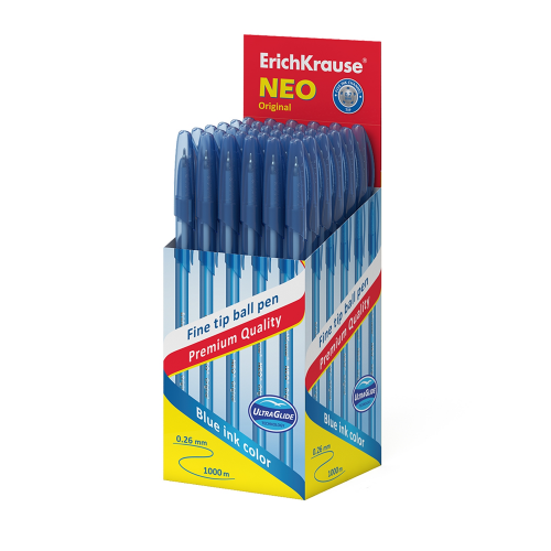 Ручка шариковая ErichKrause Original 46515, синяя, 0,7 мм, 1 шт