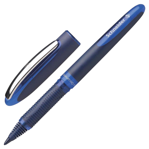 Ручка-роллер "One Business", синяя, 0,8 мм, одноразовая