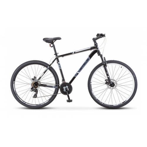 Горный велосипед STELS Navigator 700 MD 27,5" F020 (2021)(17,5 / черный-белый/17,5)