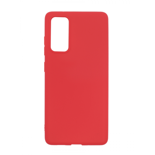 Чехол накладка для Samsung Galaxy S20FE (красный)