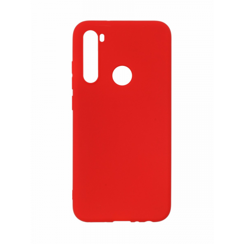 Чехол накладка для Xiaomi Redmi Note 8 (красный)
