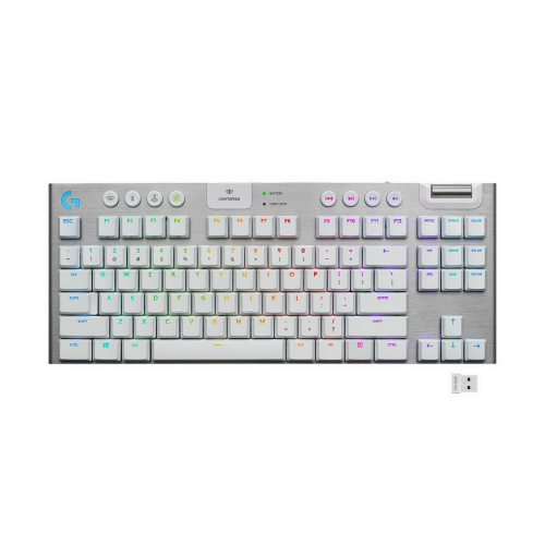 Проводная/беспроводная игровая клавиатура Logitech G915 White (920-010117)