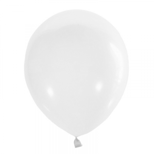 Воздушные шары, М12/30 см, белая пастель, 100 штук