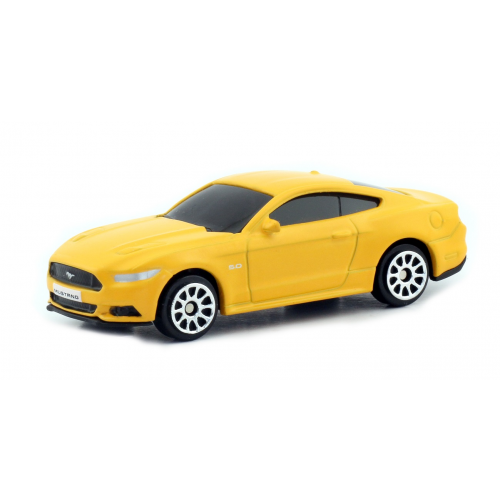 Машина металлическая RMZ City 1:64 Ford Mustang 2015, цвет матовый желтый