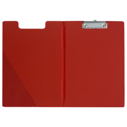 Папка-планшет с крышкой Bantex картонная красная (1.9 мм), 49876